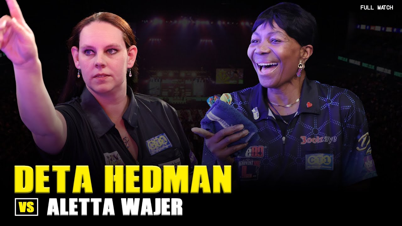 Deta Hedman vs Aletta Wajer FULL MATCH | WDF World Darts Championship 2023