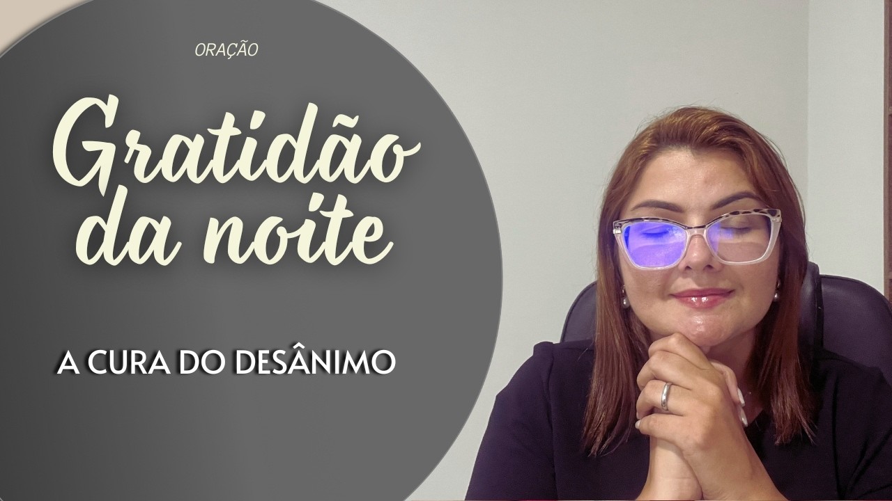 GRATID&Atilde;O DA NOITE 05/02/26 | A CURA DO DES&Acirc;NIMO | Mission&aacute;ria Cl&aacute;udia Refrig&eacute;rio