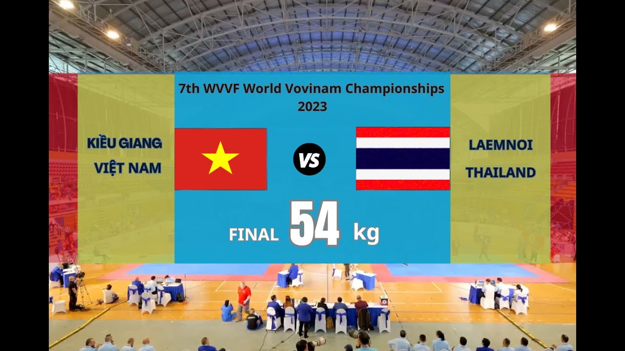 KIỀU GIANG - LAEMNOI CHUNG KẾT 54KG NỮ I VÔ ĐỊCH VOVINAM THẾ GIỚI 2023 #vovinam #martialarts