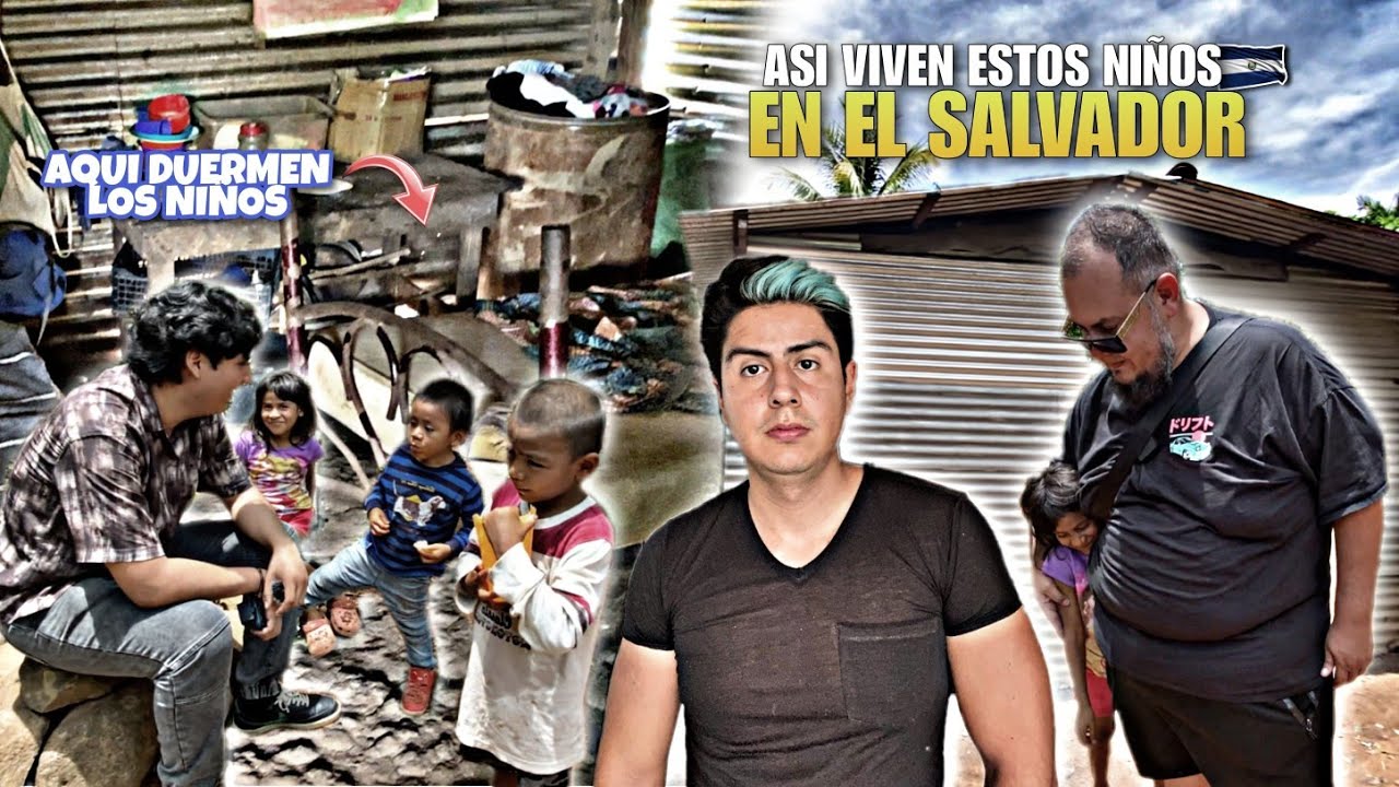 NIÑOS VIVEN EN EXTREMA POBREZA EN EL SALVADOR @Gordo Soyacity