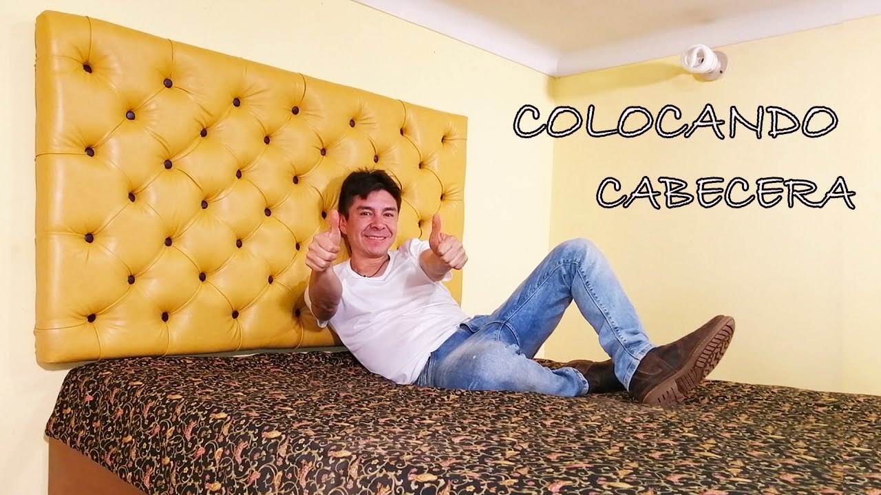 ¿COMO COLOCAR O COLGAR UNA CABECERA EN LA PARED? - DIY Dos Técnicas Distintas - Luis Lovon