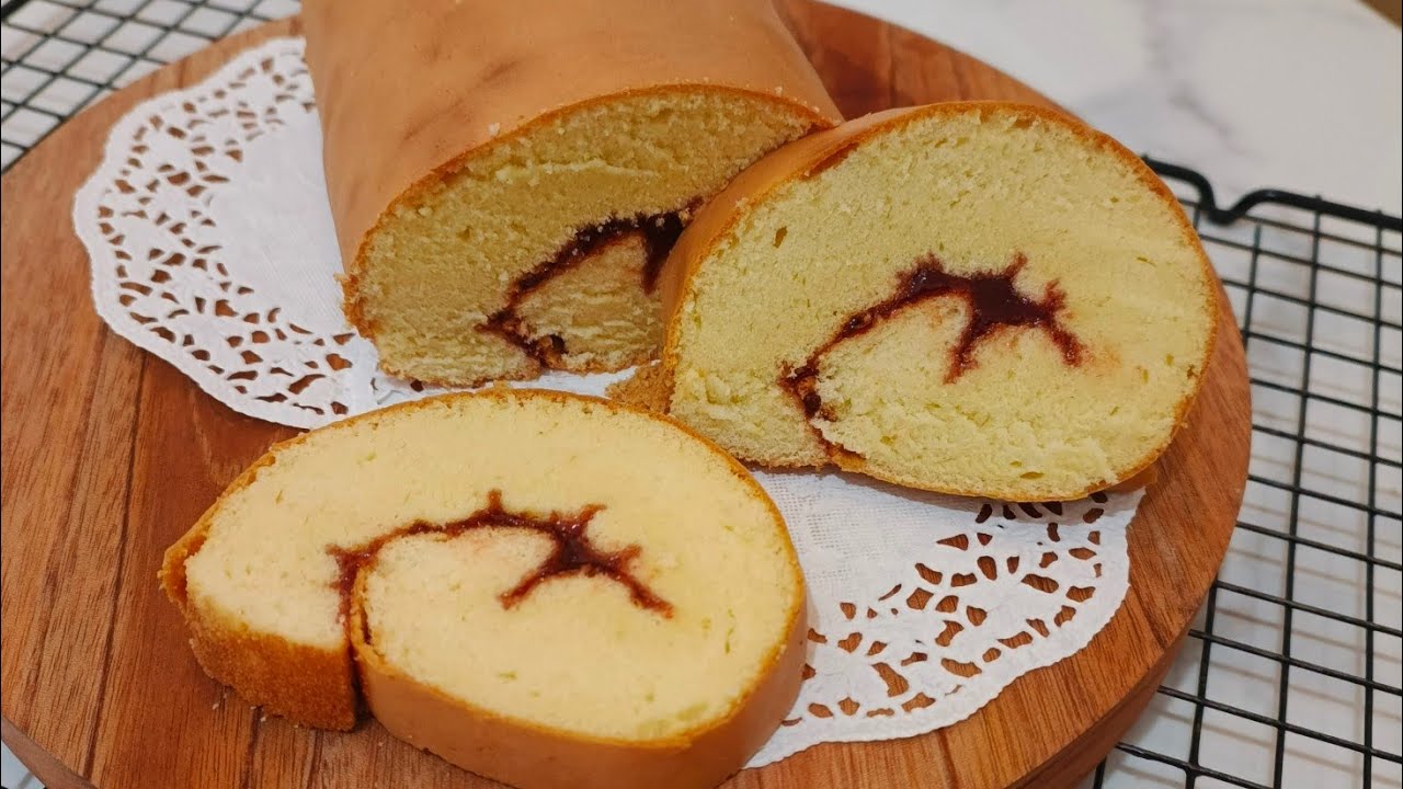 Bolu Gulung Enak & Lembut 