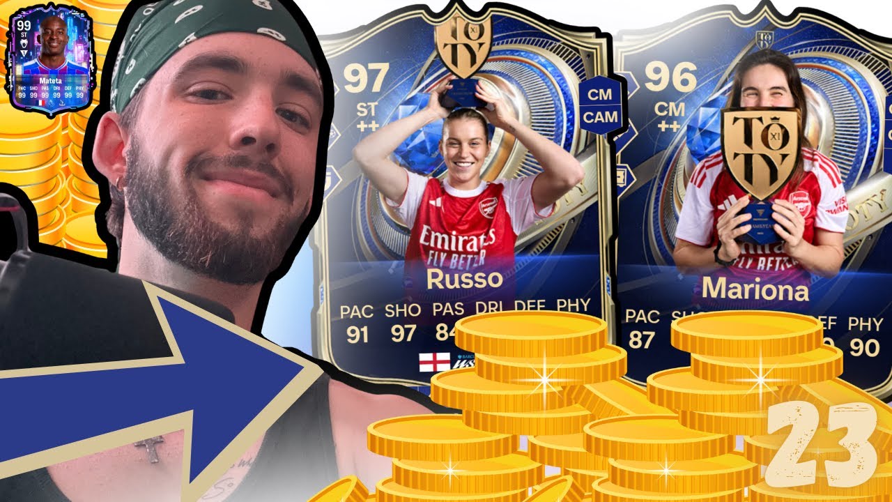 100 PLAYER RELOADED PACKS & INSANE PACK GRIND FOR TOTY | EAFC 26 - #eafc26 #fc26 #teamoftheyear