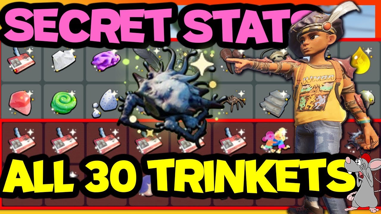 ALL GROUNDED TRINKETS How To Get All 30 And The Hidden Stats You Need To Know! Updated Guide 2023