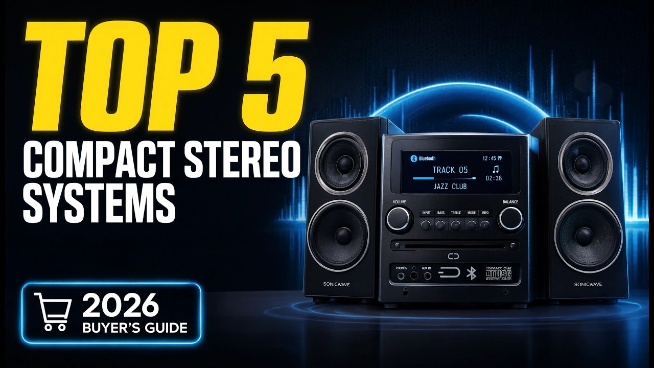 Top 5 Best Compact Stereo System of (2026) &ndash; Top picks Powerful Sound Systems for Home Audio !