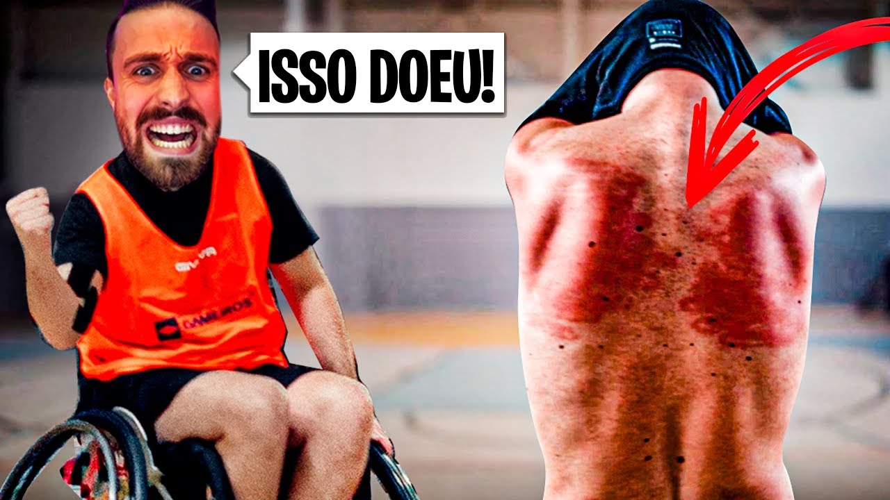 Fui PRAXADO no ANDEBOL de CADEIRA DE RODAS!!!