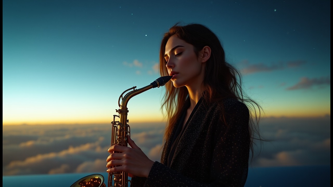 Rainy Night Saxophone: Melodies for Emotional Processing and Peace