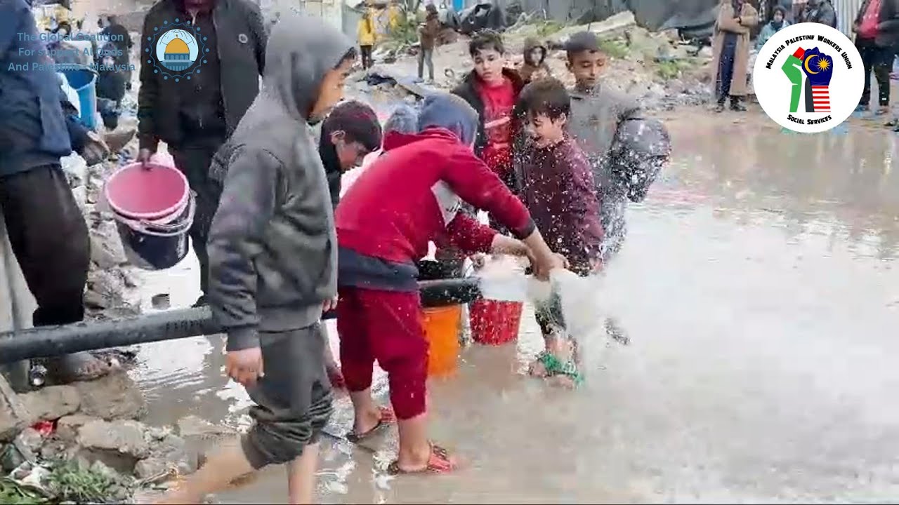 Thank you Malaysia from the heart of Gaza. Abu Tamam Water Well brings Hope to the Displaced.