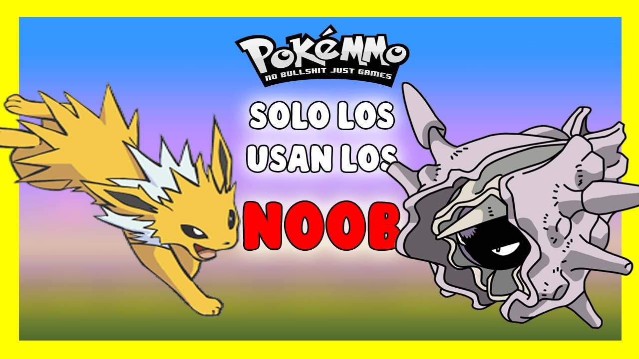 Pok&eacute;mon que te DELATAN como NOOB en PokeMMO