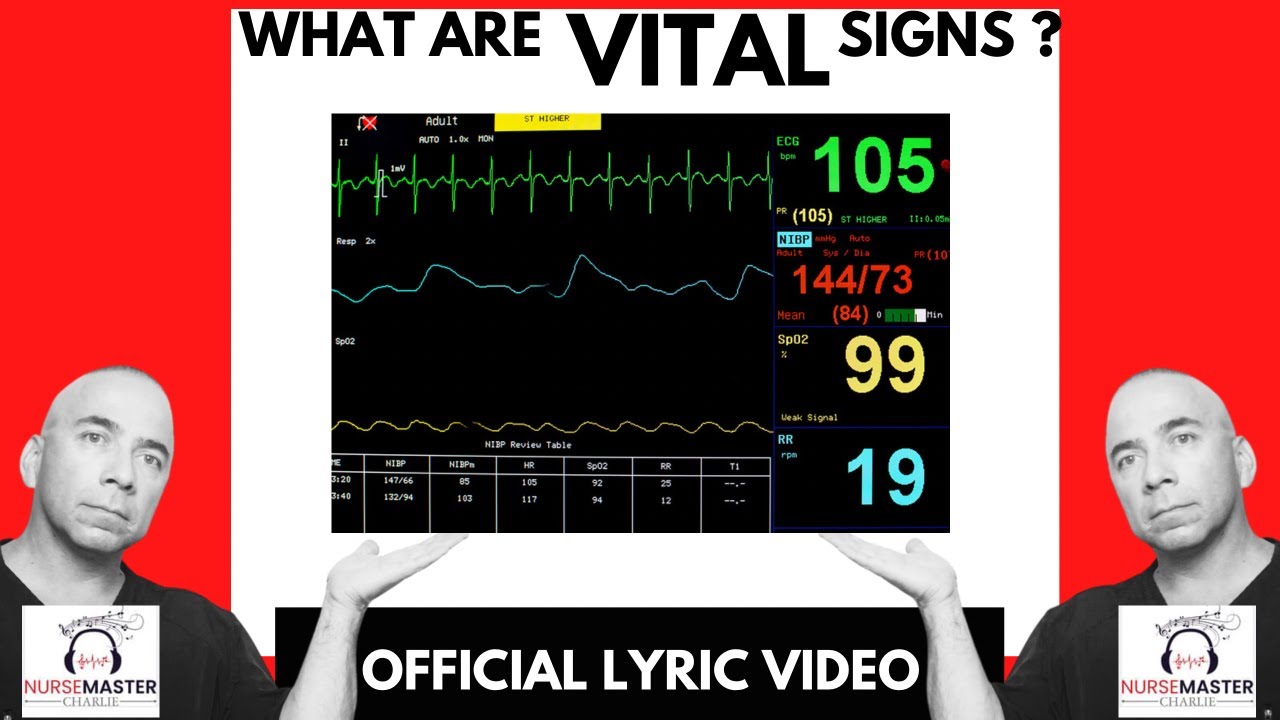 WHAT ARE VITAL SIGNS?  LYRIC VIDEO