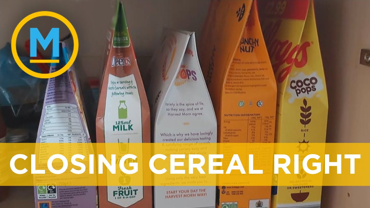 This cereal box hack is going viral and it’s  actually really easy to do | Your Morning