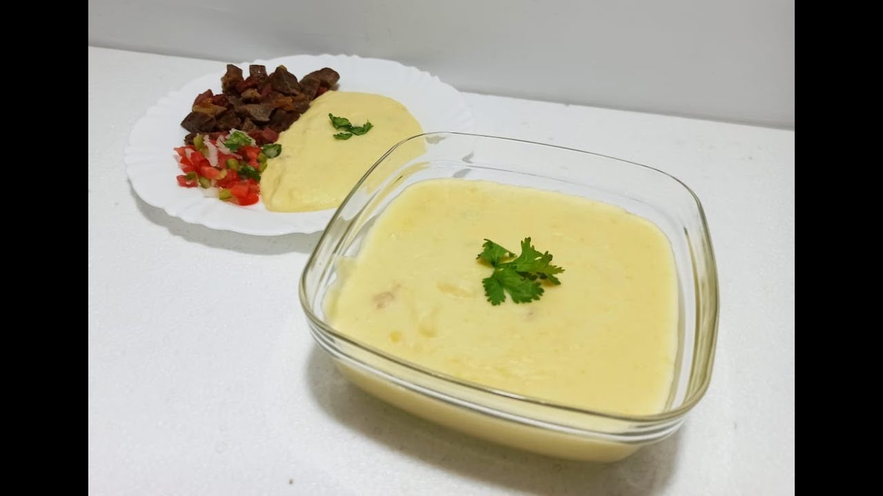Pirão de aipim de restaurante feito no liquidificador! Saiba como eles fazem.