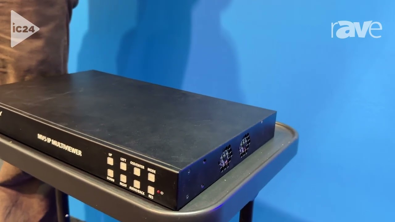 InfoComm 2024: Visionary Solutions Releases MV5 IP Multiviewer With 4K@60Hz 4:4:4