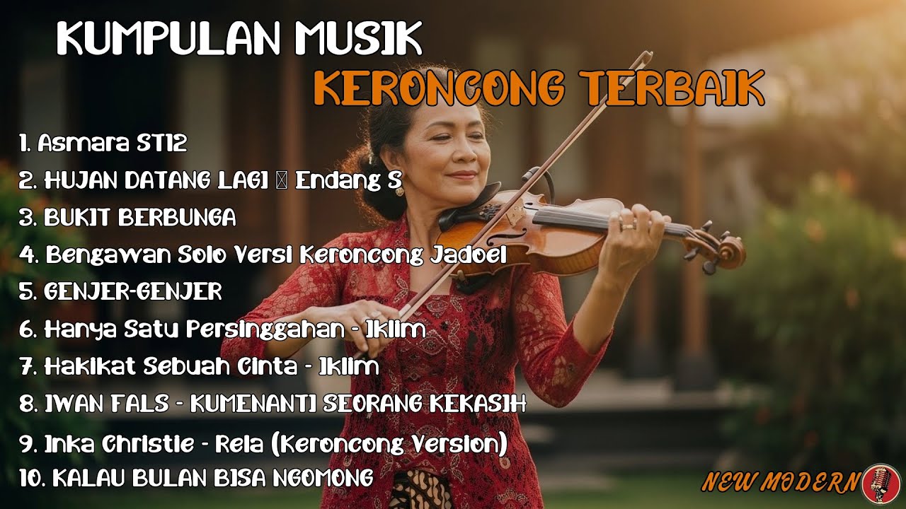 FULL ALBUM KERONCONG MODERN 2025 || NEW NORMAL KERONCONG ASMARA ST12 | HUJAN DATANG LAGI