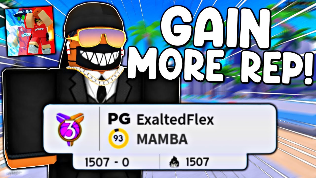HOW TO GAIN MORE REP & RANK UP FASTER IN HOOPZ!😱