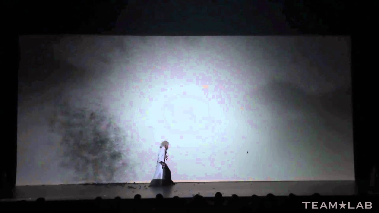 早乙女太一☓チームラボ [吉例]新春特別公演「龍と牡丹」-剣舞／影絵-