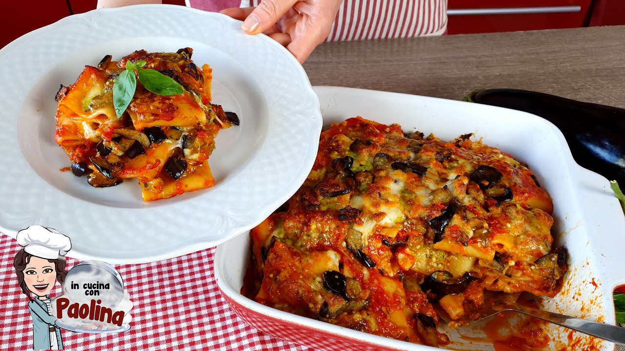 Если хотите удивить своих гостей, приготовьте эту вкуснейшую запеченную пасту с баклажанами 🍆