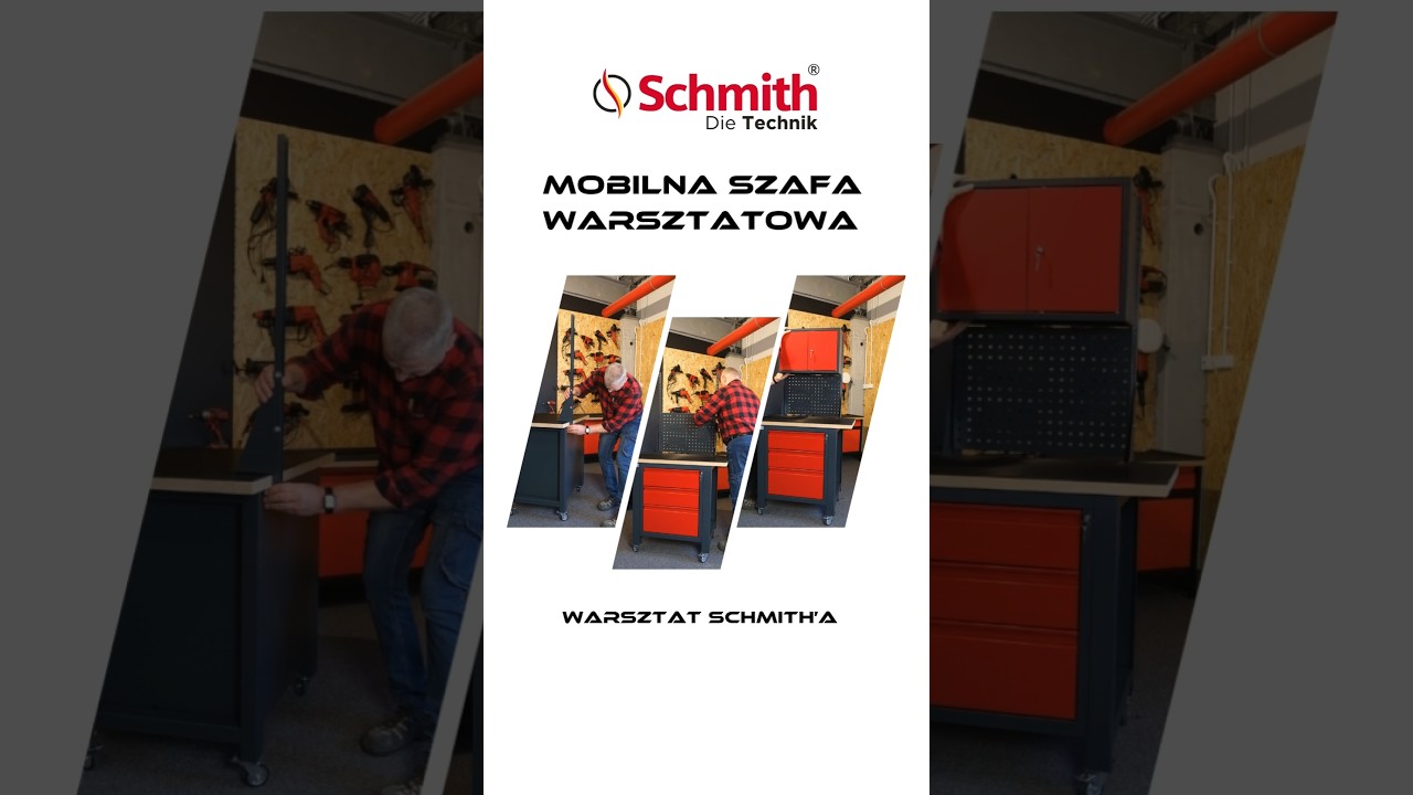 Mobilna szafa warsztatowa Schmith - film instruktażowy
