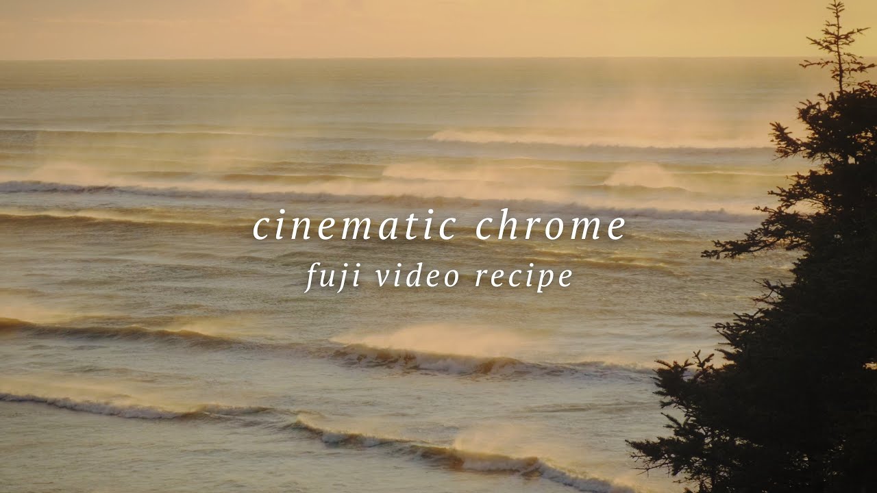 my favorite fujifilm video color recipe - 
