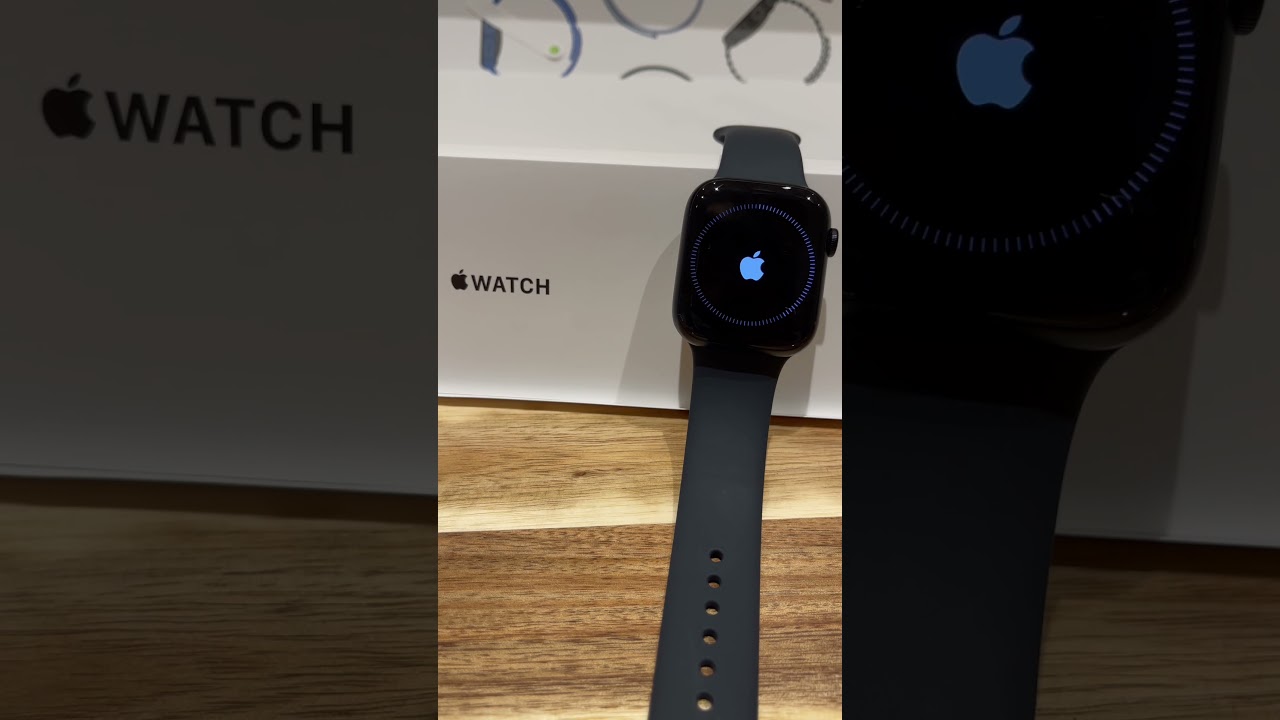 Apple Watch series 7 45mm installing