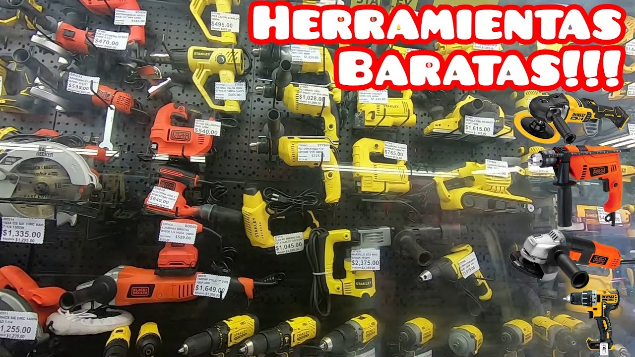 El Gran Tlapalero Las herramientas m&aacute;s baratas de M&eacute;xico taladros martillos desarmadores esmeriles!!