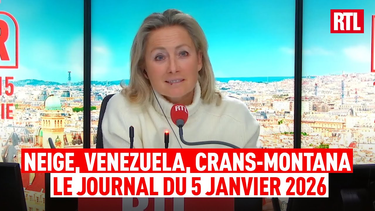 Le journal de 18h de RTL du 5 janvier 2026