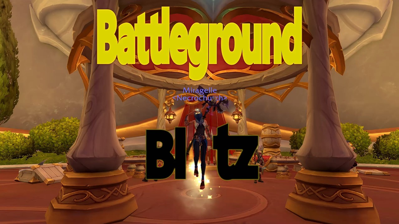 Disc Bubble Priest Battleground Blitz.
