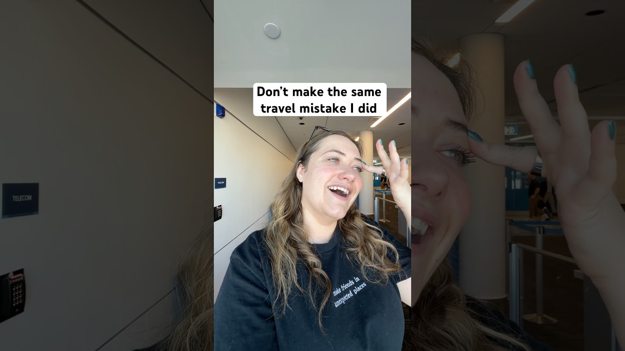 Don&rsquo;t make this travel mistake like I did 🤦&zwj;♀️ #traveltips #aerolopa #travelmistakes
