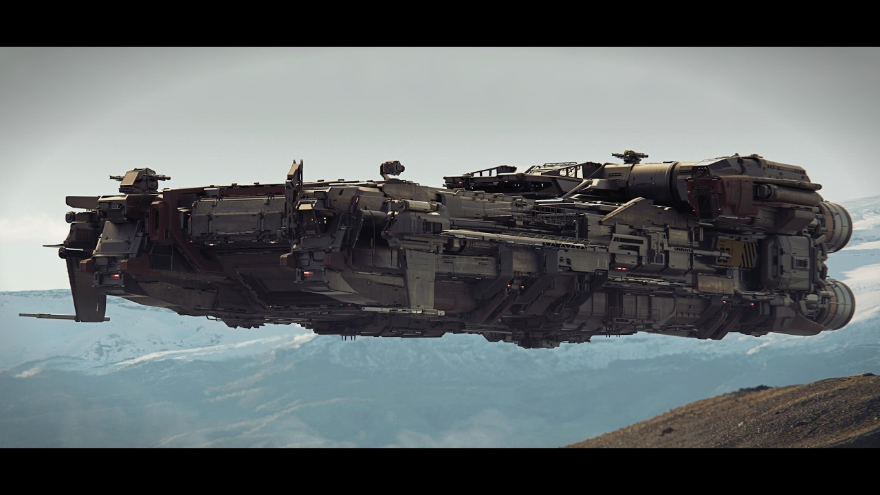 Landing In a Flying #Ironclad | Star Citizen
