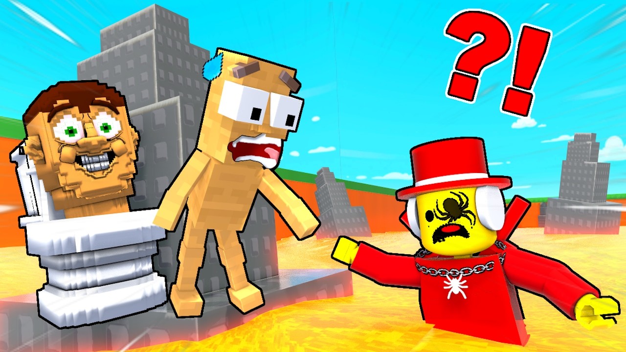 ROBLOX Survive Lava for Brainrots FUNNY MOMENTS (MEMES) - TUNG TUNG TUNG SAHUR and TOILET #9