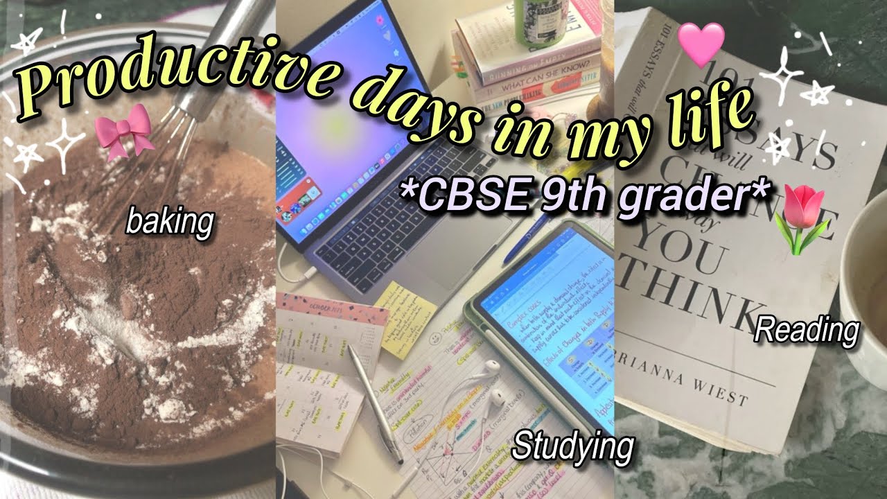 DAYS IN MY LIFE AS A CBSE 9TH GRADER📚✨️ | study vlog | cbse class 9 | a day in my life 