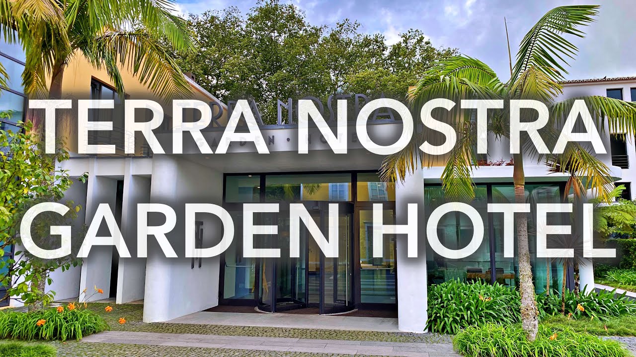 Terra Nostra Garden Hotel - 4K video tour of one of Portugal's Leading Boutique Hotels