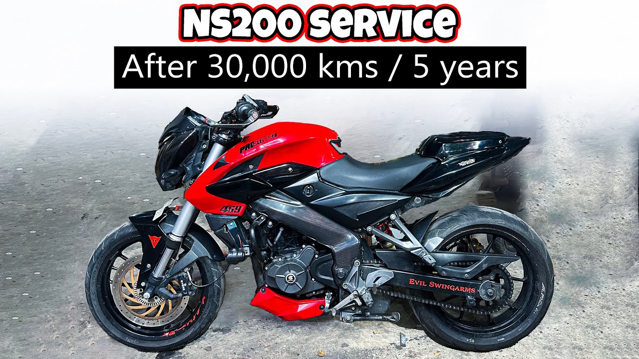 Pulsar Ns200 Complete Service after 5 Years Ownership/ 30,000Kms