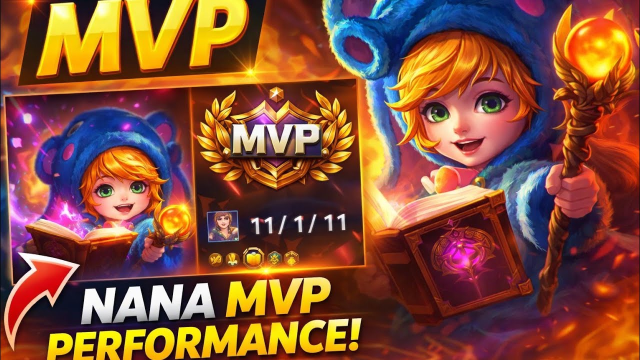 &ldquo;This Nana MID Lane Got MVP 😱 | Full Ranked Match Victory&rdquo;