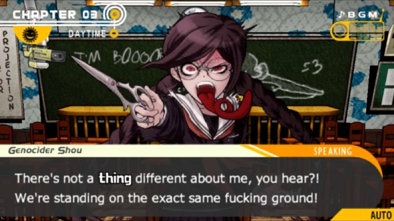 Dangan Ronpa Genocider's Free-Time Events