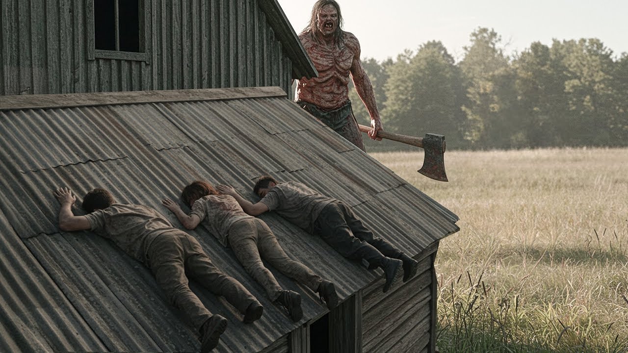 A Group of Friends on a Hunt in the Woods are stalked by a Terrifying Humanoid Creature.
