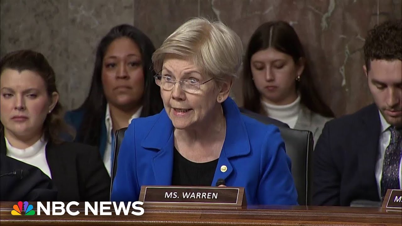 Sen. Elizabeth Warren: 'Kids might die but Robert Kennedy can keep cashing in'
