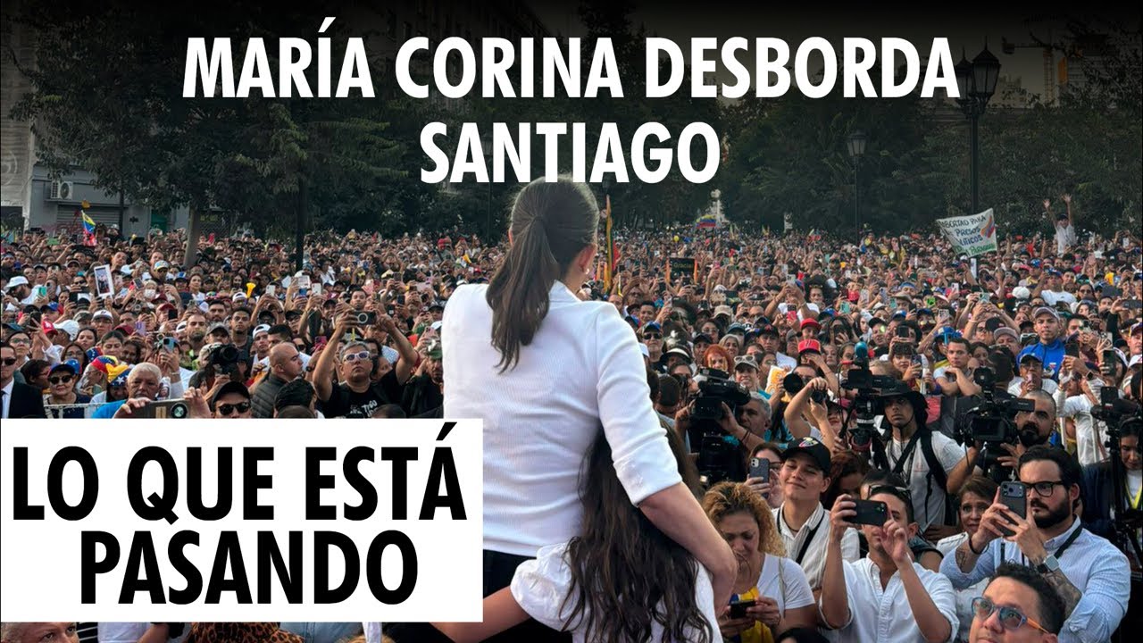María Corina moviliza a miles en Chile y reafirma que volverá a Venezuela | LO QUE ESTÁ PASANDO 🚨