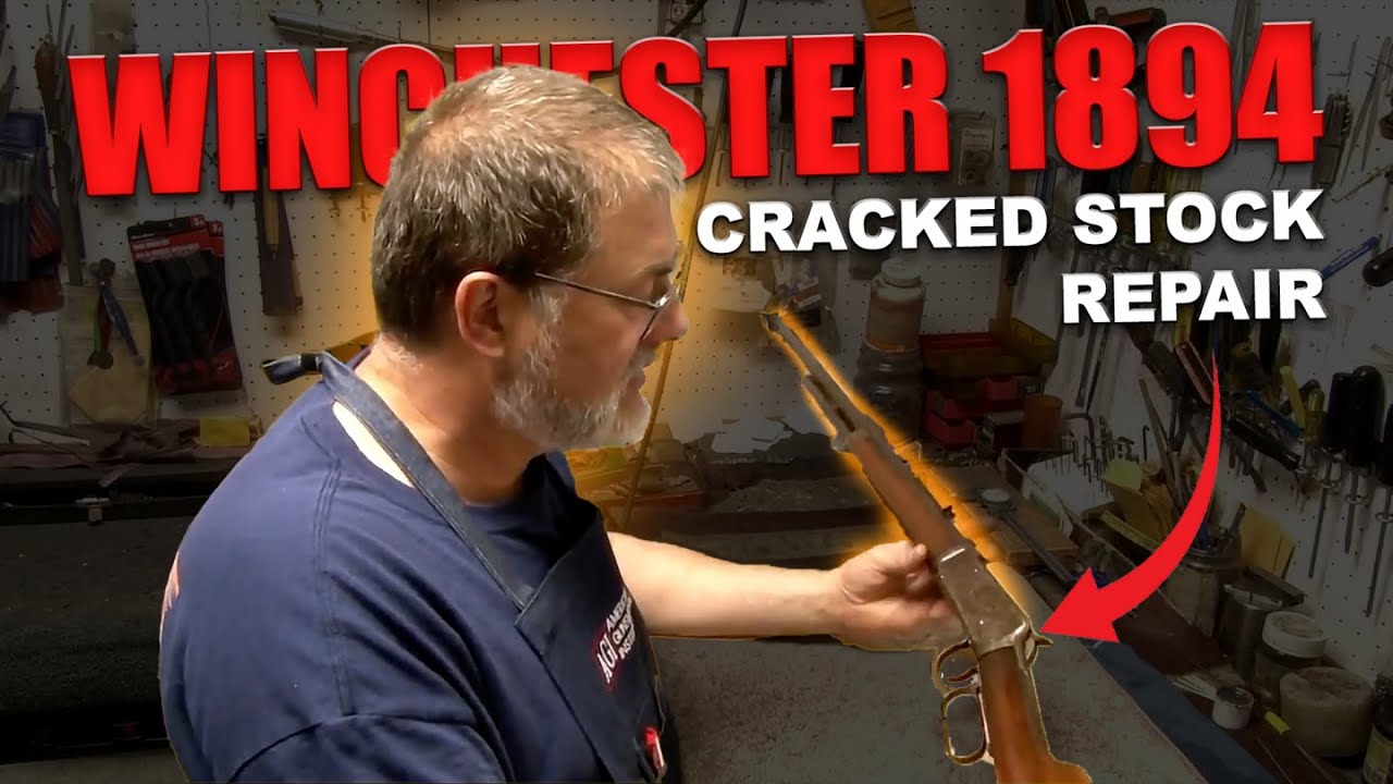 How to Repair a Cracked Rifle Stock: Full Winchester 94 Stock Restoration and Toothpick Dowel Fix