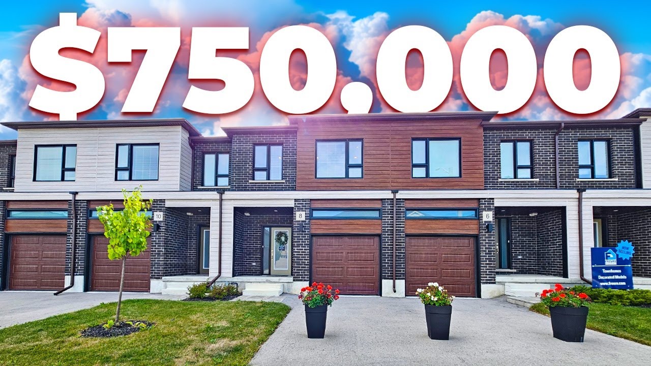 Tour Townhome Westwood Village, Cambridge Ontario | Summit Model by Freure Homes