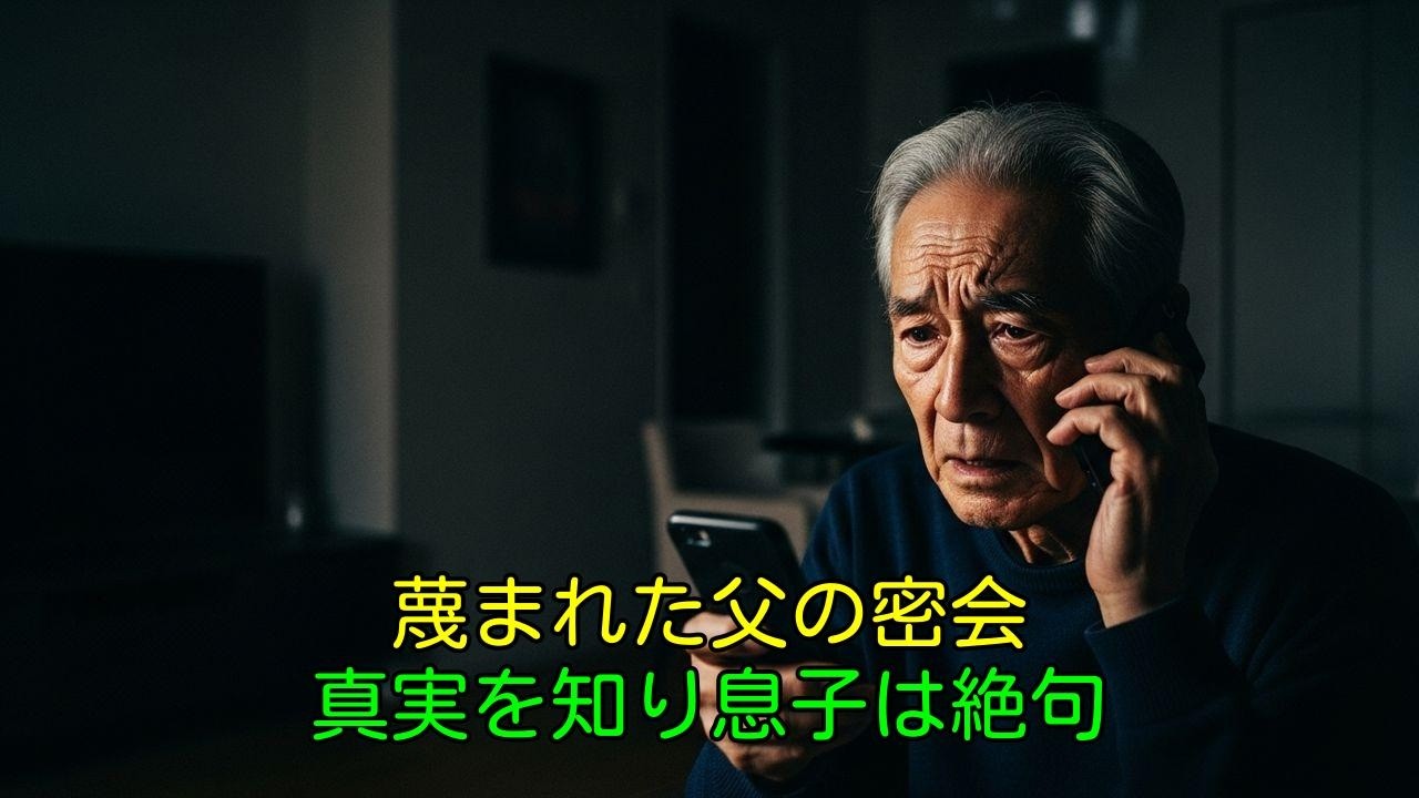 息子に蔑まれた78歳の私。毎週密会していた相手...真実を知った息子の反応が凄すぎた