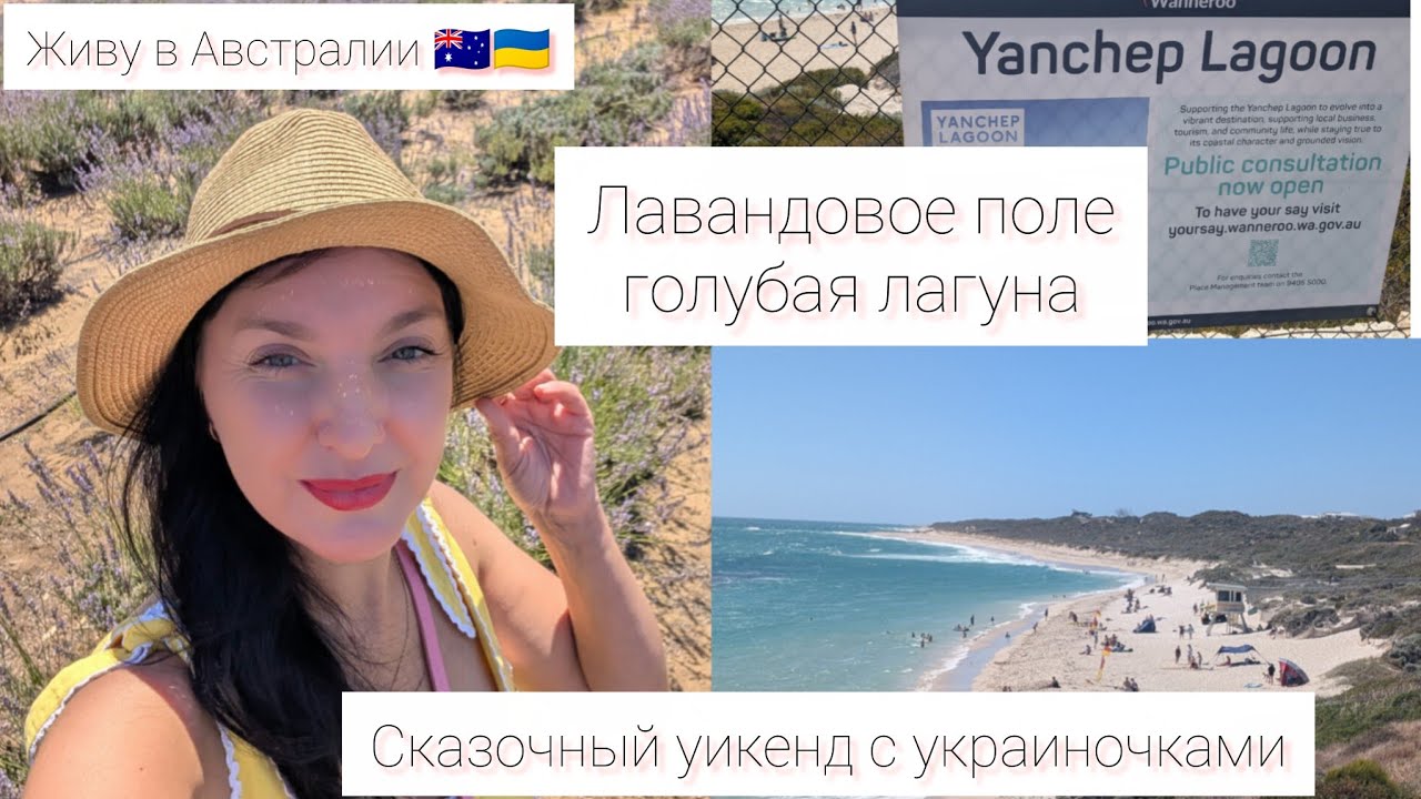 Живу в Австралии 🇺🇦🇦🇺 Сказочный уикенд. Лаванда и голубая лагуна в Перте .#австралия #україна 
