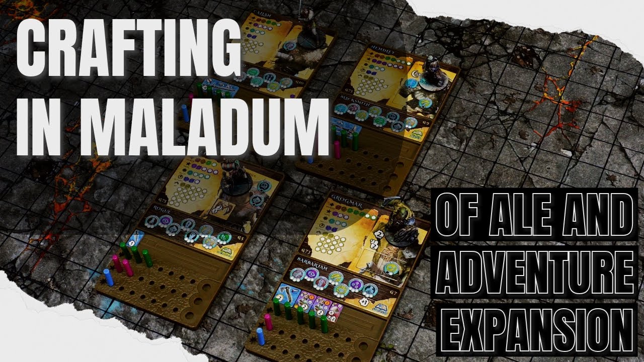 Crafting in Maladum: Dungeons of Enveron
