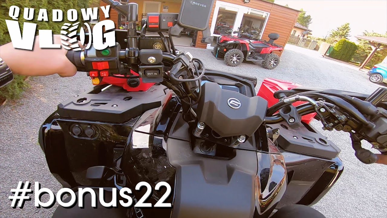#bonus22 - Montaż podwyższenia kierownicy, jak (NIE) kupować quada, gratis pługi, kufry...