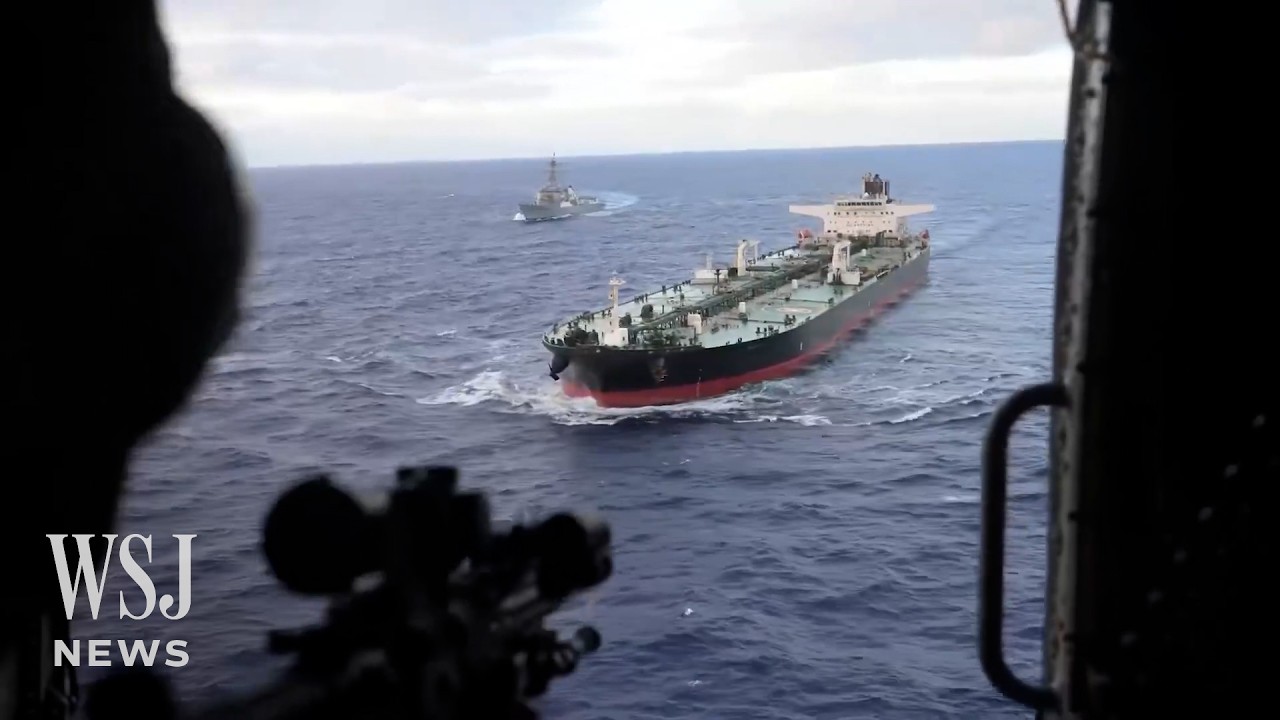 Watch: U.S. Seizes Eighth Oil Tanker in Indian Ocean | WSJ News