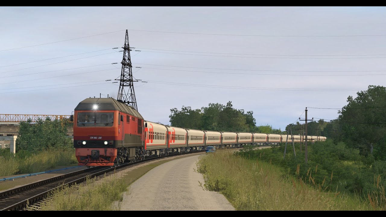 Trainz Railroad Simulator 2022 I Маклец - Узловая - III