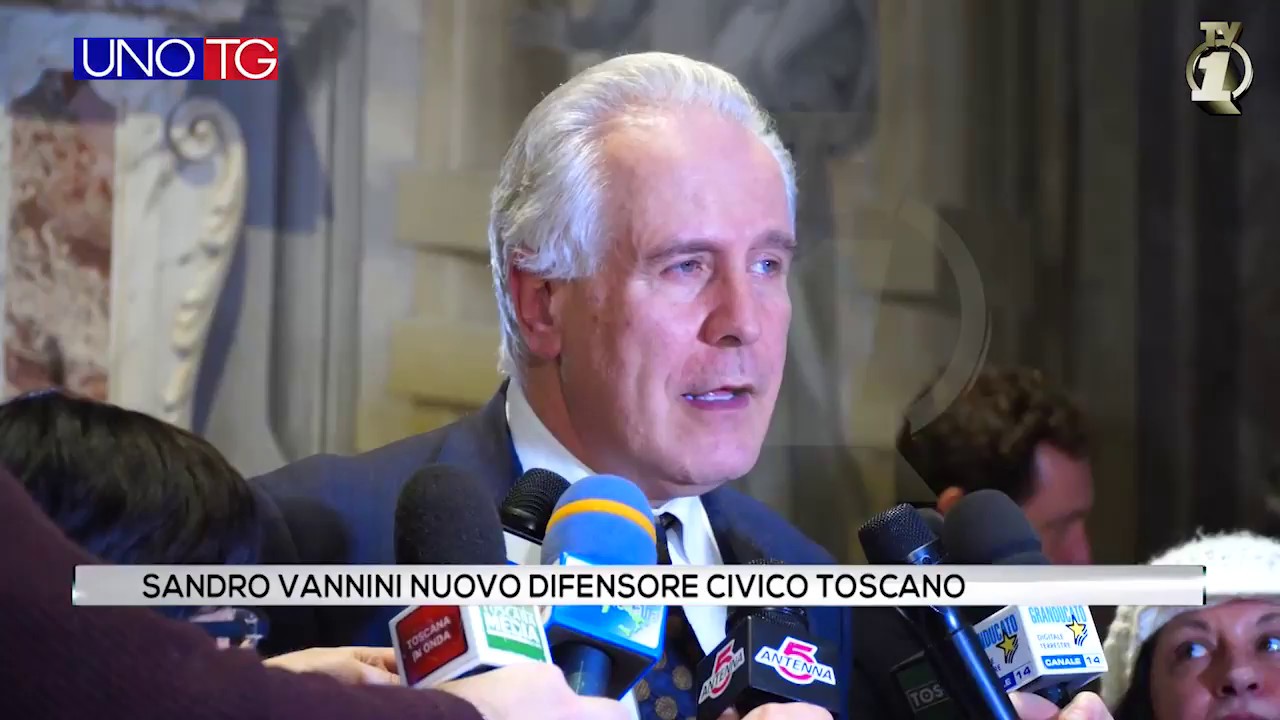 Sandro Vannini nuovo Difensore Civico toscano