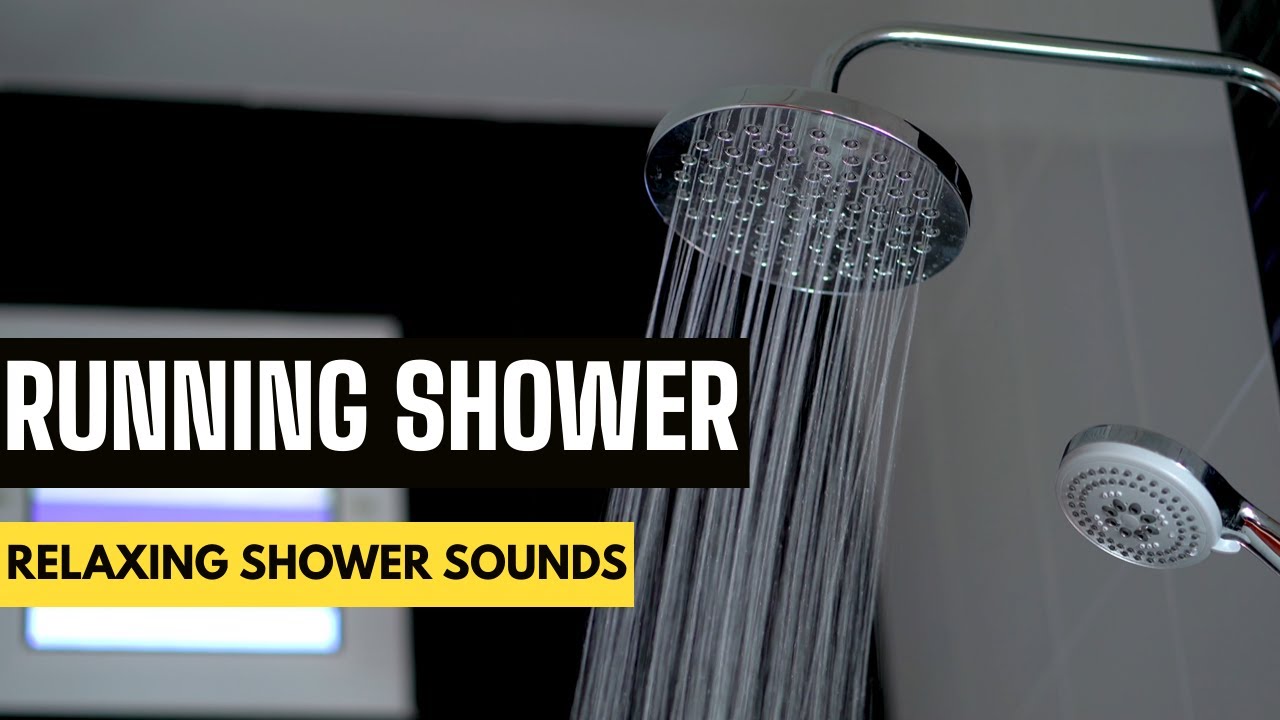RELAXING SHOWER SOUNDS WHITE NOISE | Relax & Be Calm
