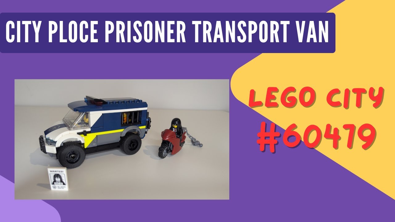 LEGO City Police Prisoner Transport Van #60479