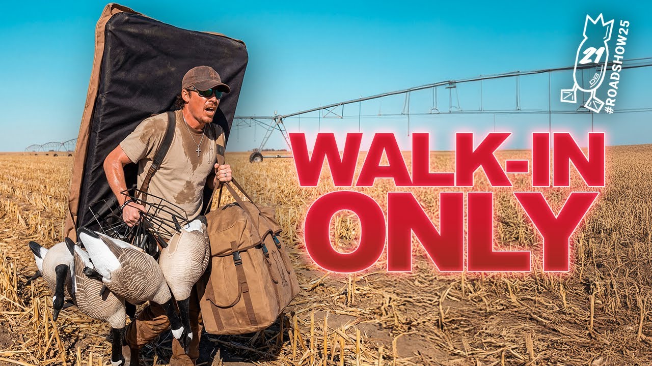 DENIED EVERYWHERE… UNTIL THIS CALL! Walk-In Freelance Honker Limits | #ROADSHOW25 HUNT 21